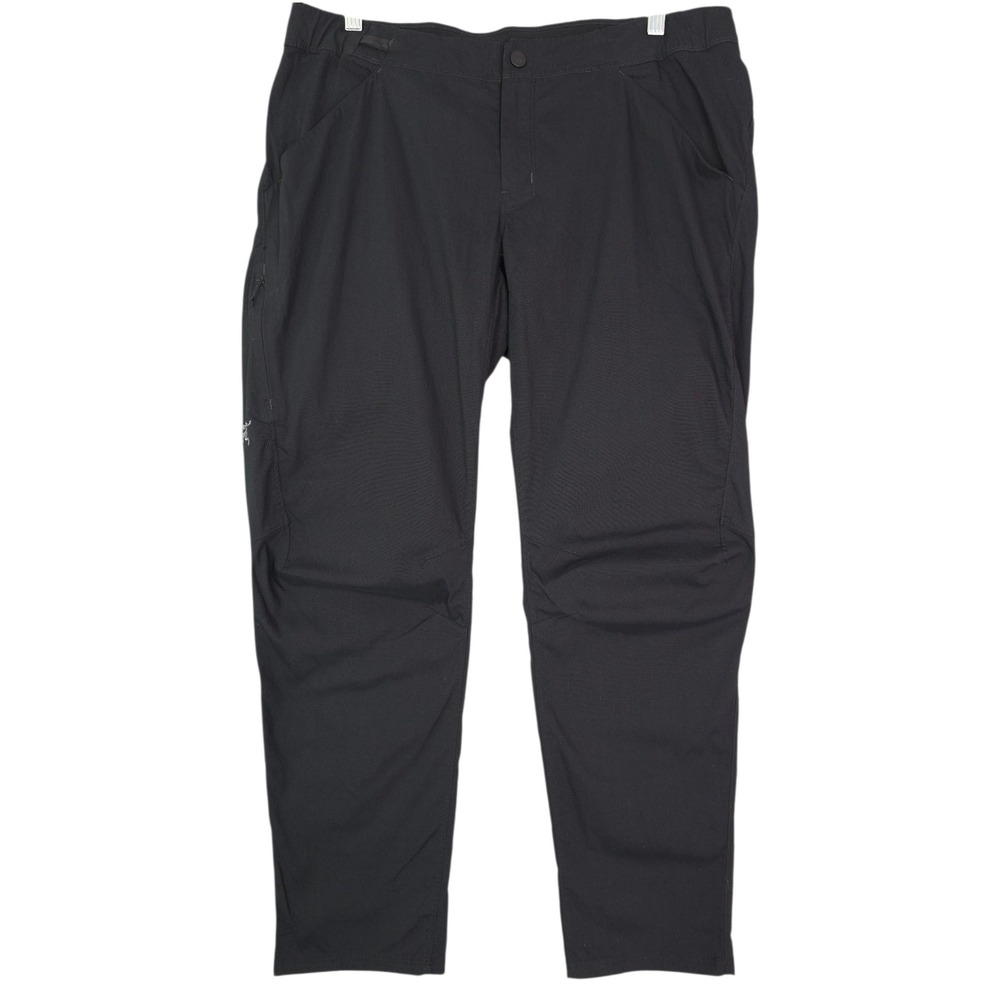 Arc'teryx Konseal Pant Womens 12 Short Black Cotton Hiking Climbing Trousers